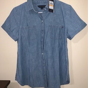Denim shirt